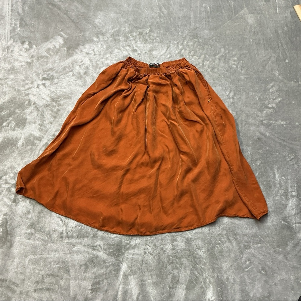 Scotch And Soda maison Scotch Skirt womens size P rust LE JARDIN D' SPUS